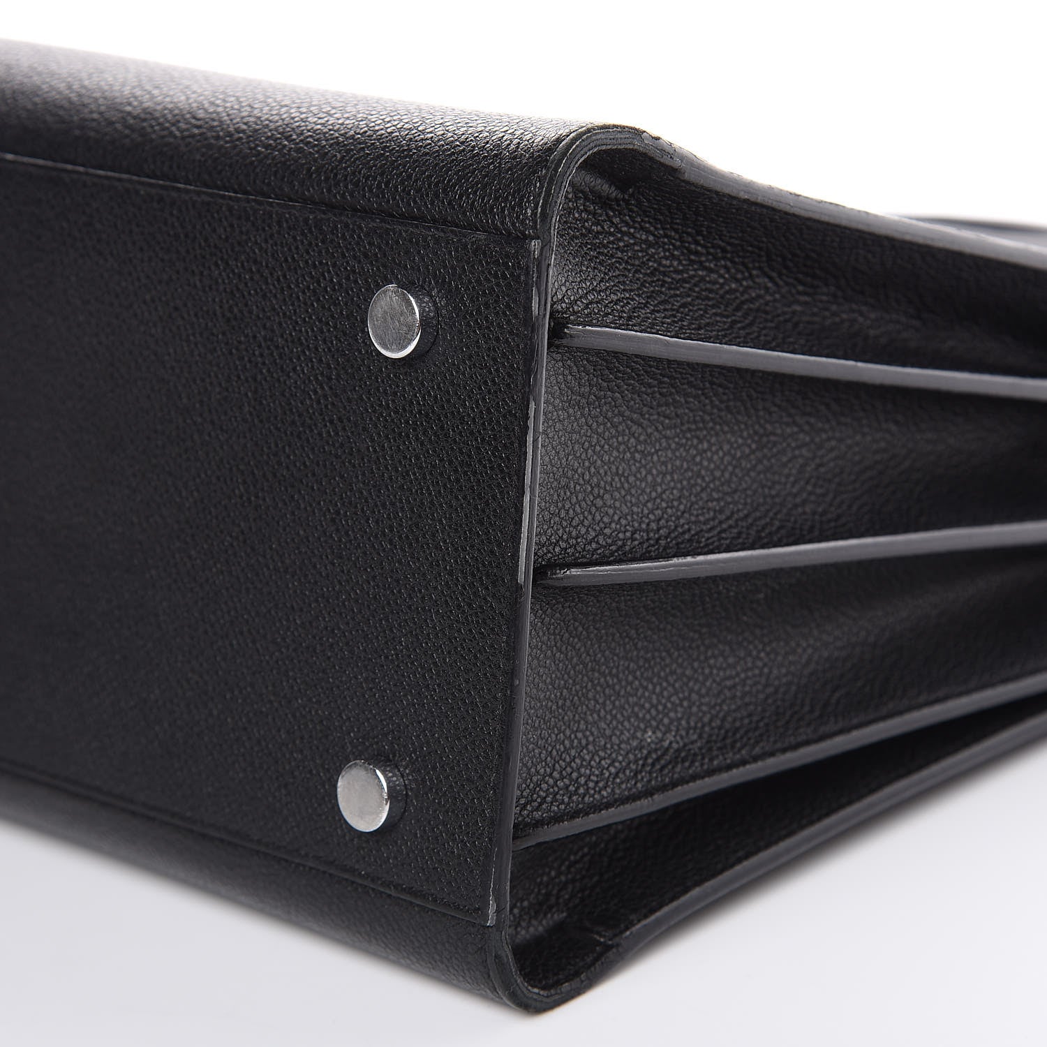 Saint Laurent Grained Calfskin Small Sac De Jour Black 8 of 19