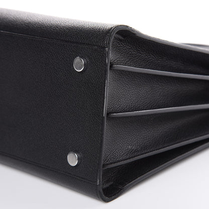 Saint Laurent Grained Calfskin Small Sac De Jour Black 8 of 19
