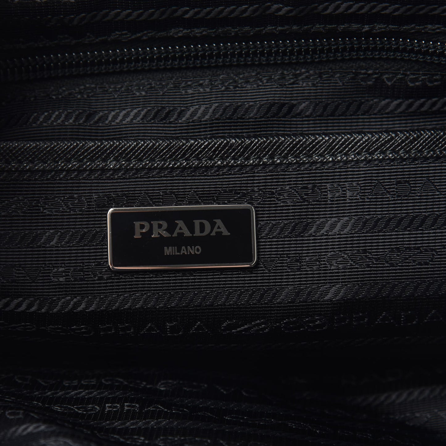 Nylon New Vela Studded Backpack Black Fuoco