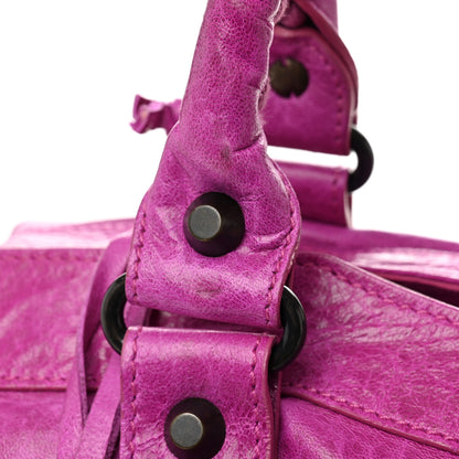 Balenciaga Agneau Classic Hardware Step Magenta 12 of 14