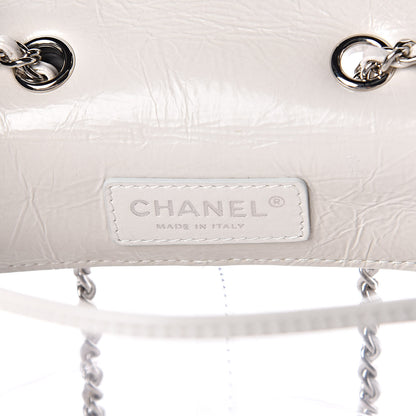 Chanel Crumpled Calfskin PVC Quilted Backpack White 7 of 11
