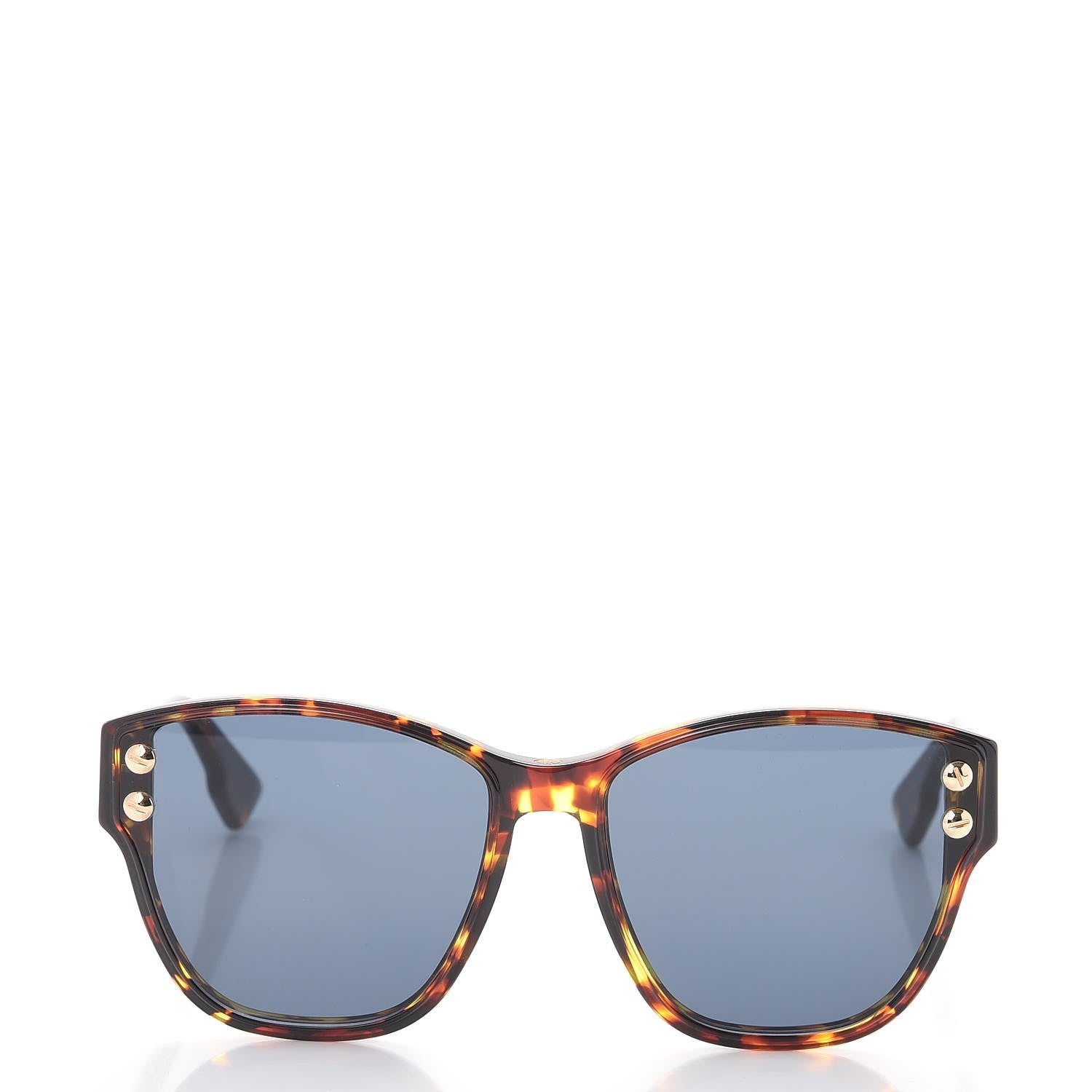 Christian Dior DiorAdd3 Monochromatic Studded Sunglasses Brown Havana 2 of 10
