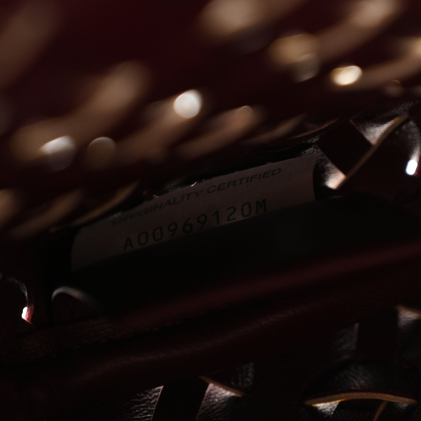 Patent Nappa Small Sardine Bag Barolo Camo