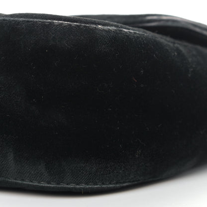 Gucci Velvet Matelasse Mini GG Marmont Shoulder Bag Black 9 of 16