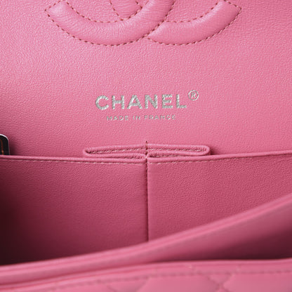 Chanel Lambskin Quilted Medium Double Flap Pink 7 of 8