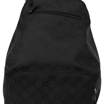 Gucci Nylon Monogram Medium Backpack Black 7 of 9
