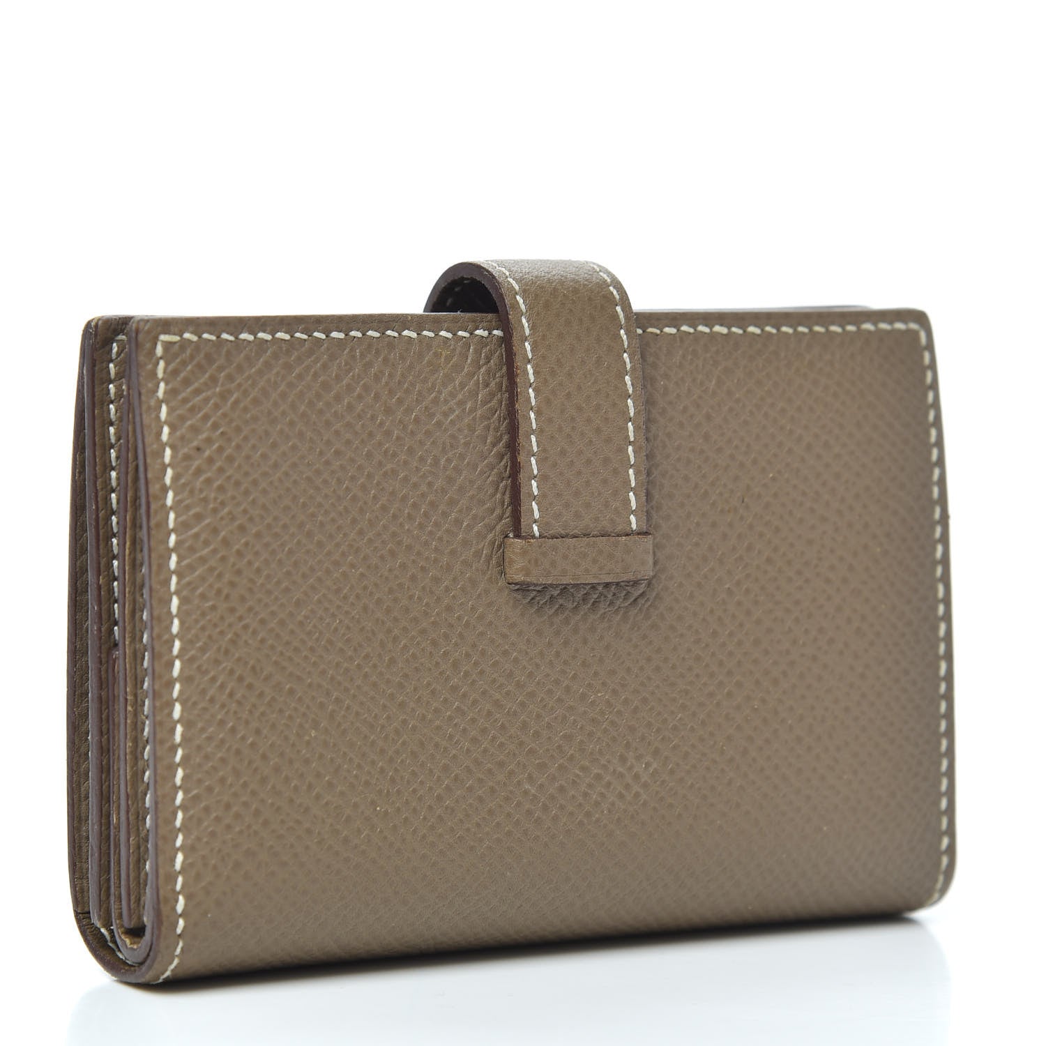 Hermes Epsom Mini Bearn Wallet Etoupe 3 of 6