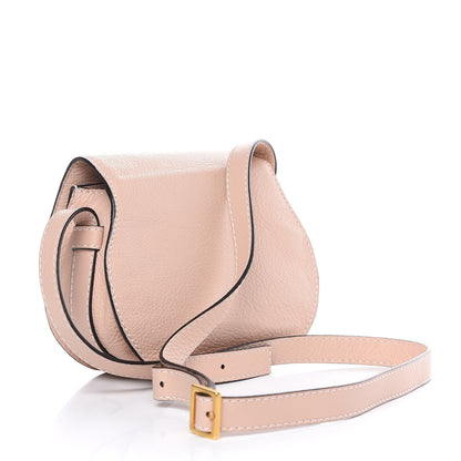 Chloe Calfskin Mini Marcie Round Crossbody Bag Blush Nude 3 of 12