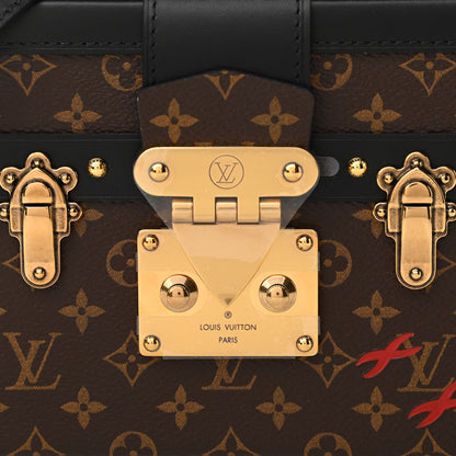 Louis Vuitton Monogram Petite Malle Black 7 of 10