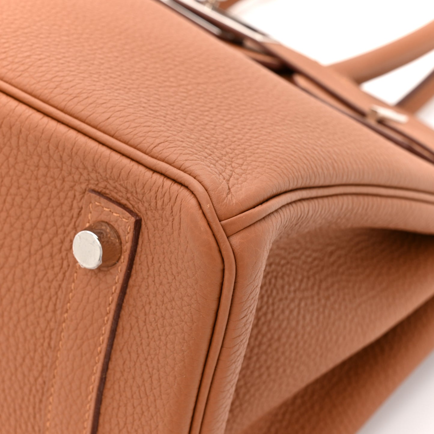 Togo Swift Officier Birkin 30 Gold Ambre