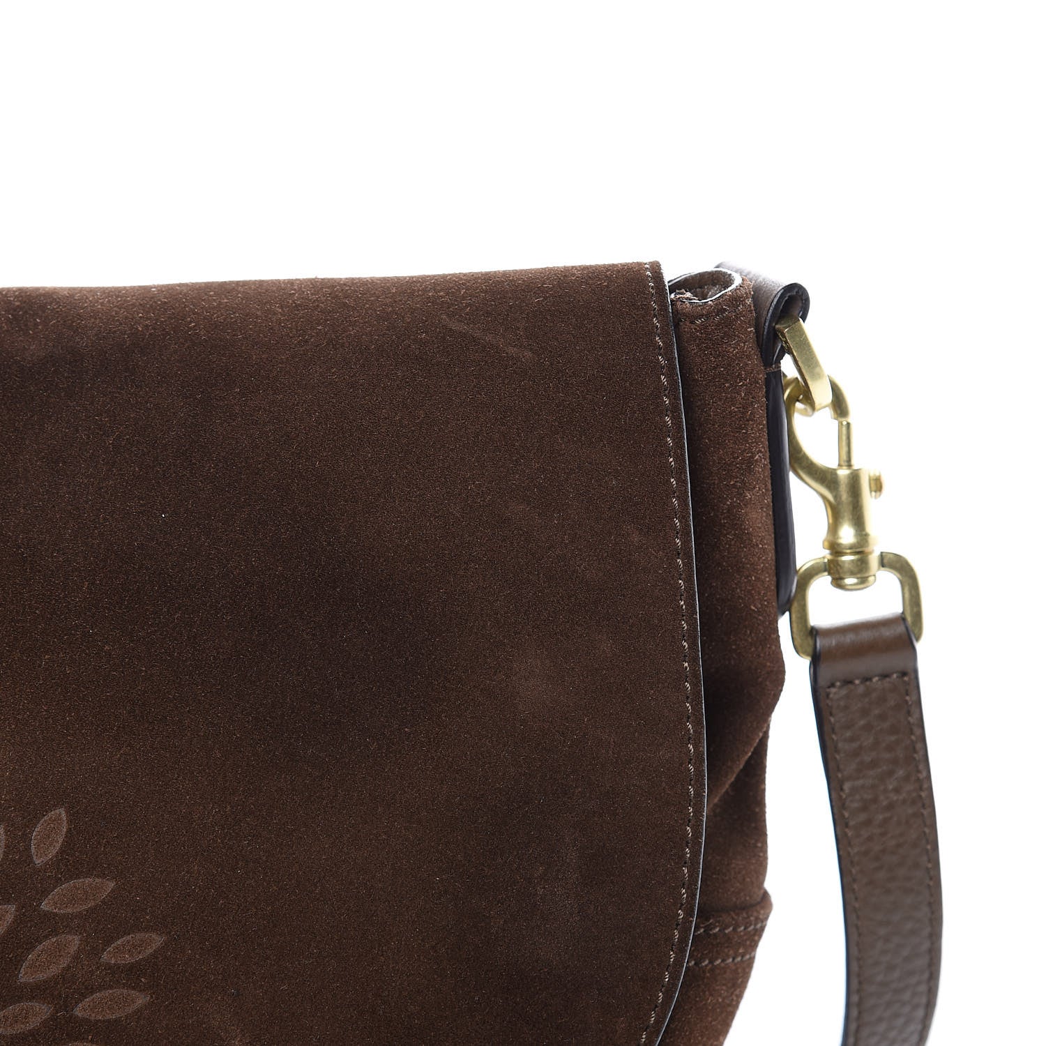 Mulberry Suede Effie Satchel Brown 15 of 15