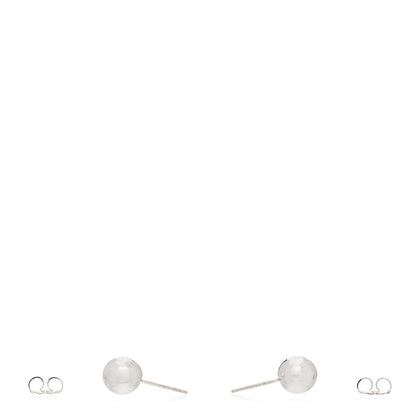 Tiffany Sterling Silver 8mm HardWear Ball Earrings 3 of 4