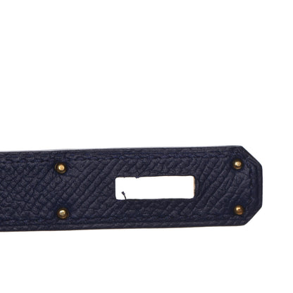 Hermes Epsom Birkin 35 Bleu Saphir 10 of 26
