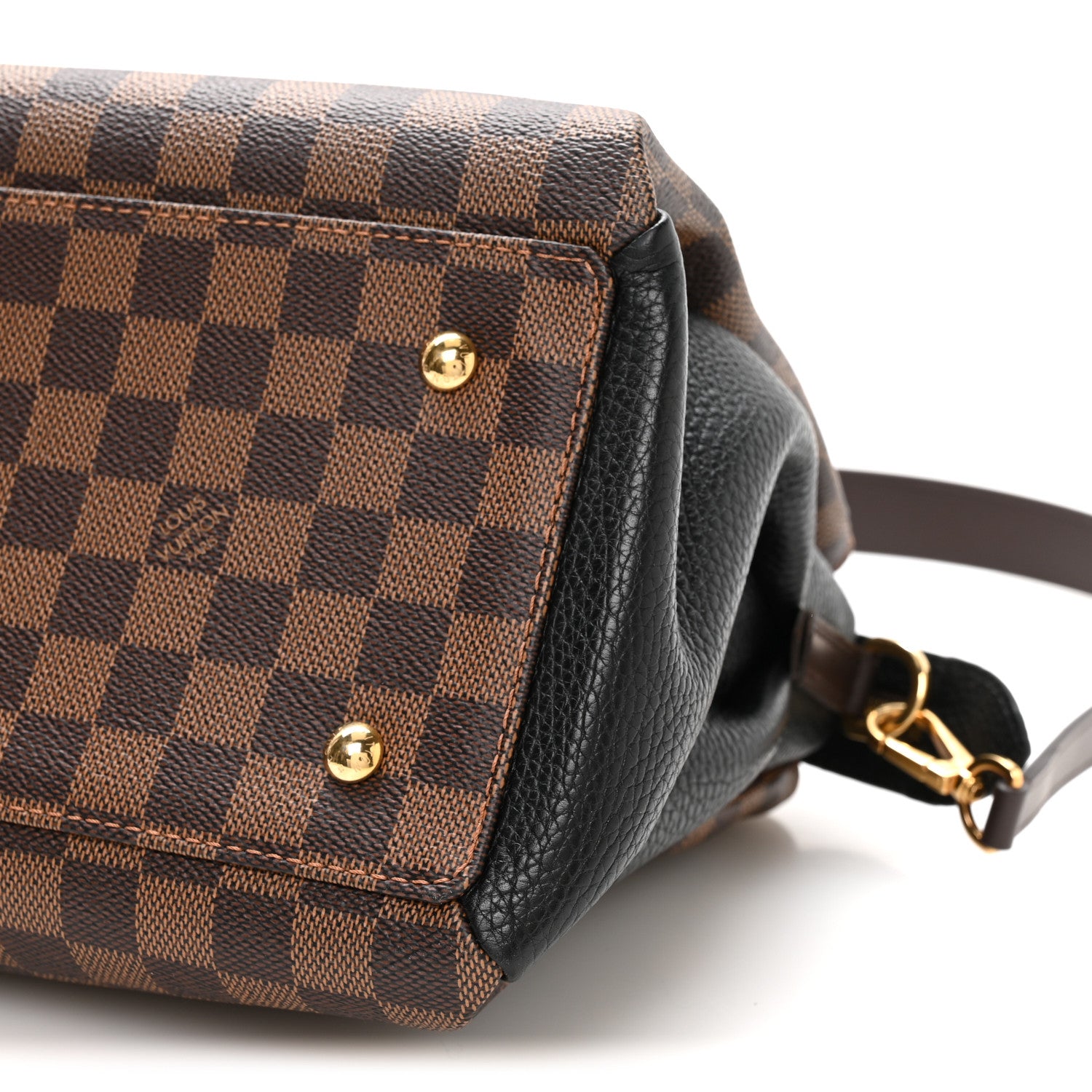 Louis Vuitton Cuir Taurillon Damier Ebene Normandy Black 10 of 10