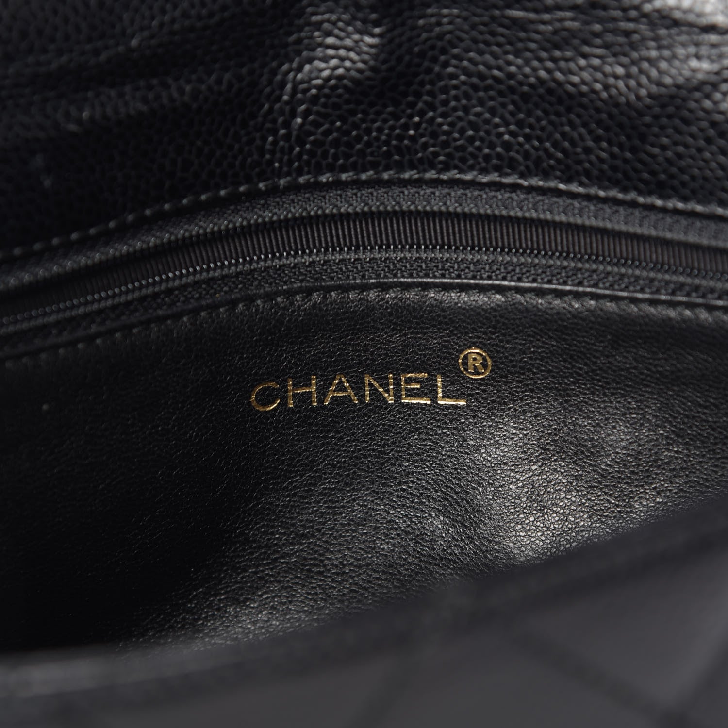 Chanel Caviar Quilted Medium Single Flap Black 6 of 12