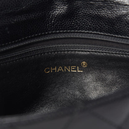 Chanel Caviar Quilted Medium Single Flap Black 6 of 12