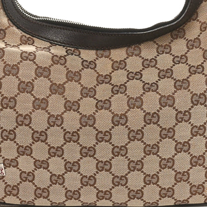 Gucci Monogram Medium Pop Hobo Dark Brown 8 of 10