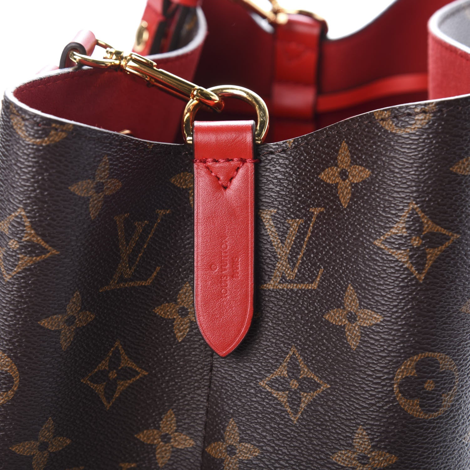 Louis Vuitton Monogram Neonoe MM Coquelicot 9 of 9