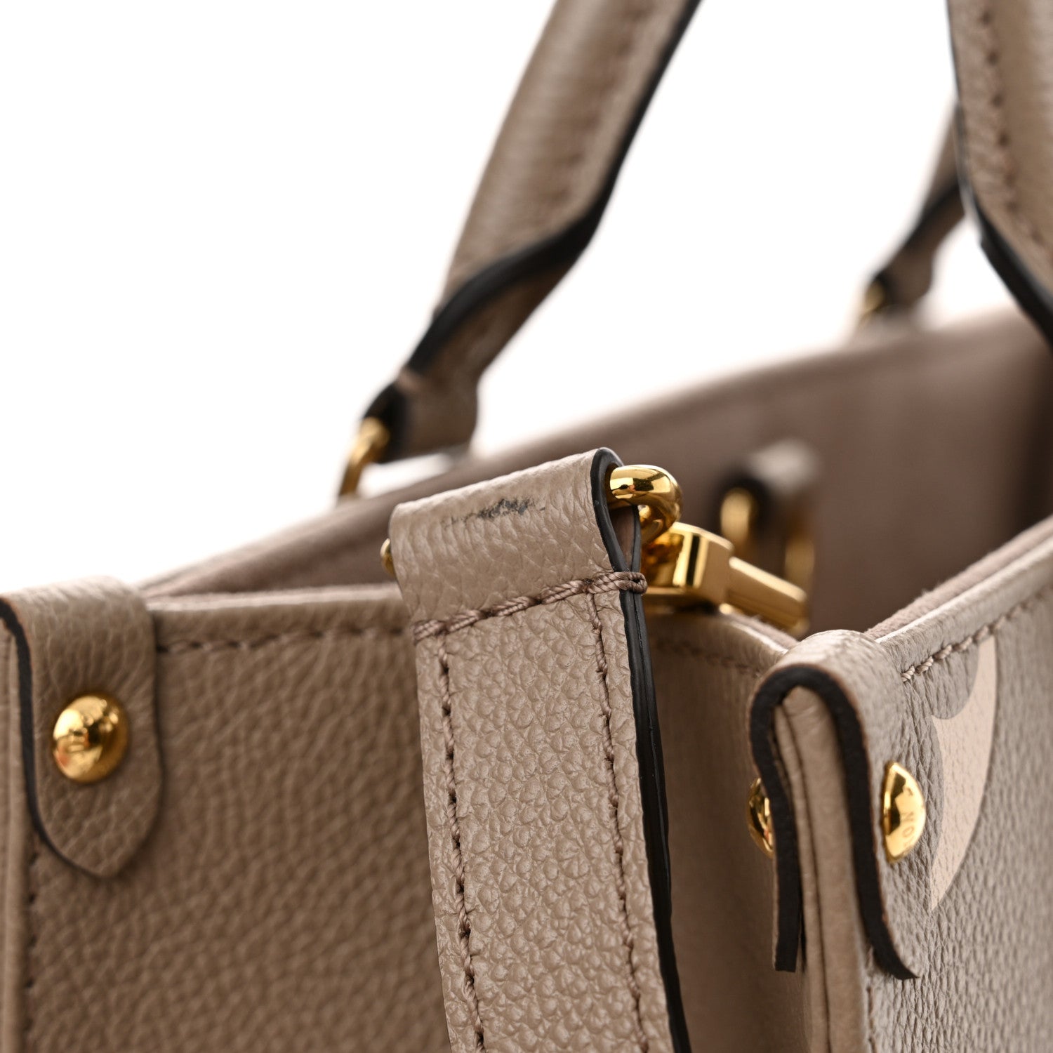 Louis Vuitton Empreinte Monogram Giant Onthego PM Tourterelle Creme 10 of 12