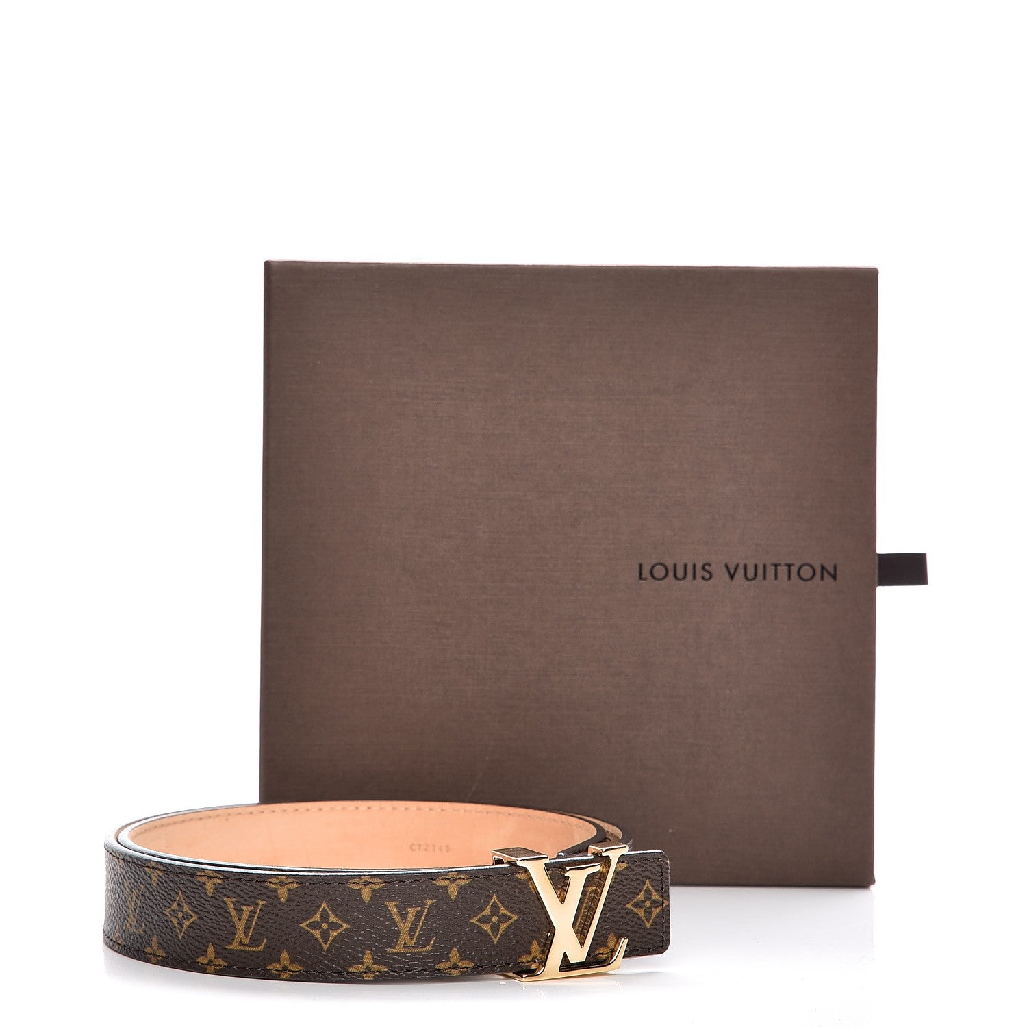 Louis Vuitton Monogram 25mm LV Initiales Belt 75 30 5 of 5