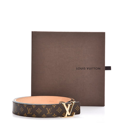 Louis Vuitton Monogram 25mm LV Initiales Belt 75 30 5 of 5