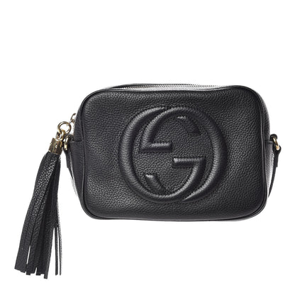 Gucci Pebbled Calfskin Small Soho Disco Bag Black 1 of 19