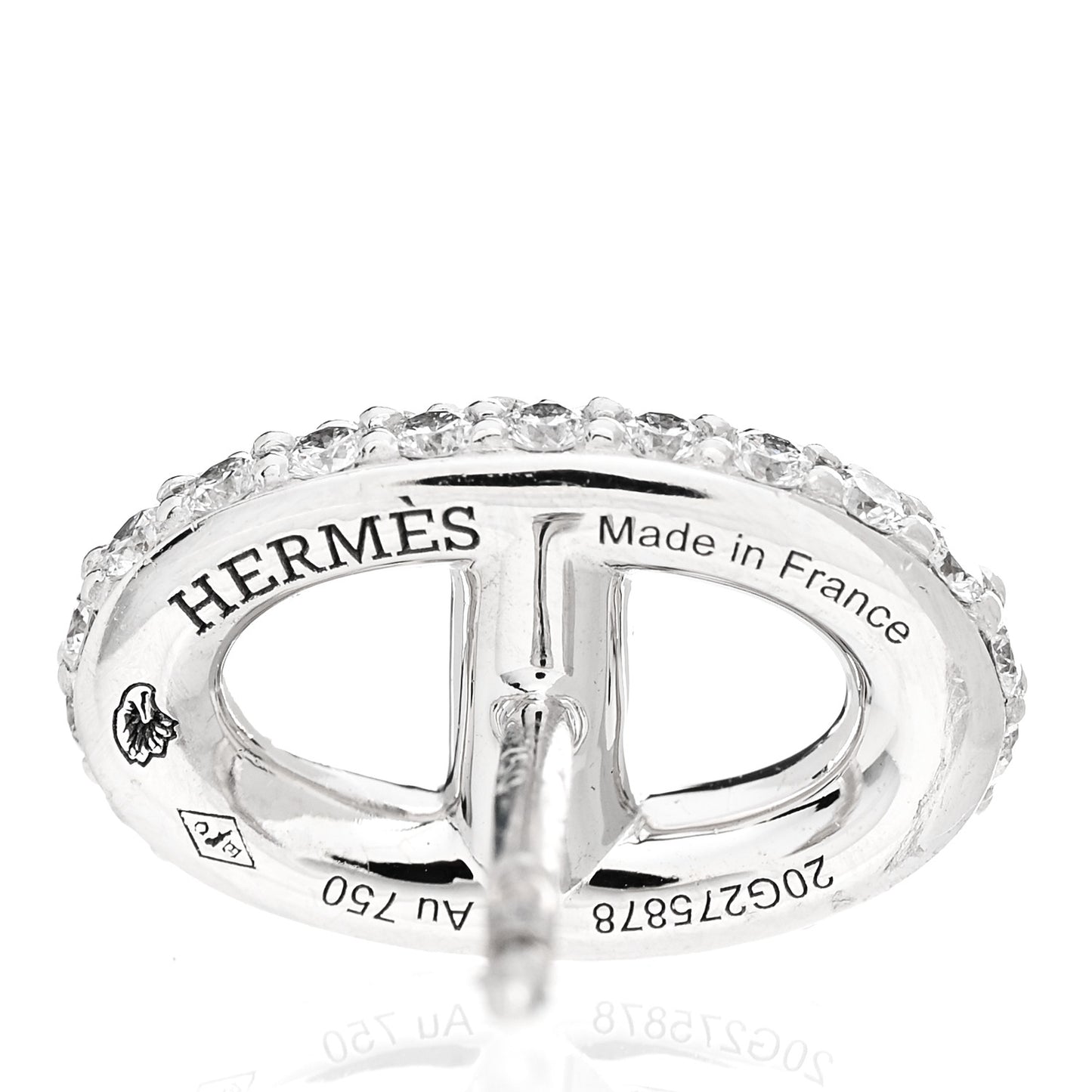18K White Gold Diamond New Farandole Earrings