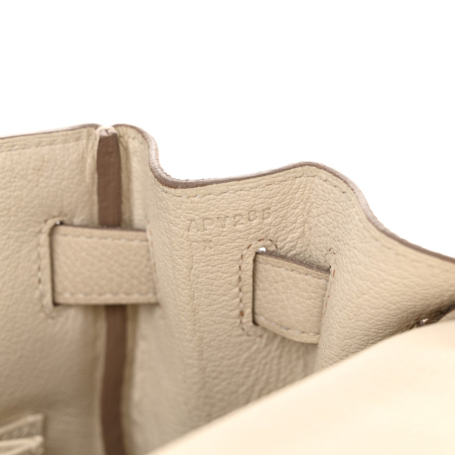 Hermes Togo Kelly Retourne 32 Craie 7 of 26