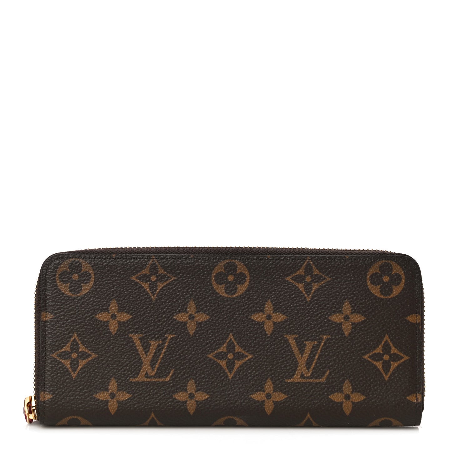 Monogram Clemence Wallet Fuchsia