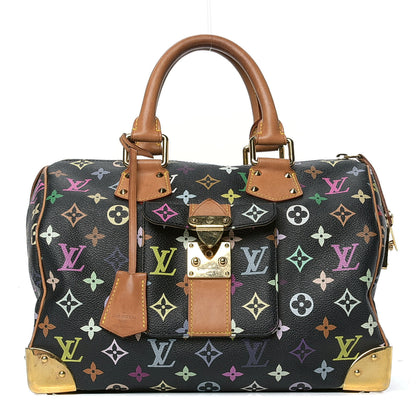 Louis Vuitton Monogram Multicolor Speedy 30 Black 1 of 8