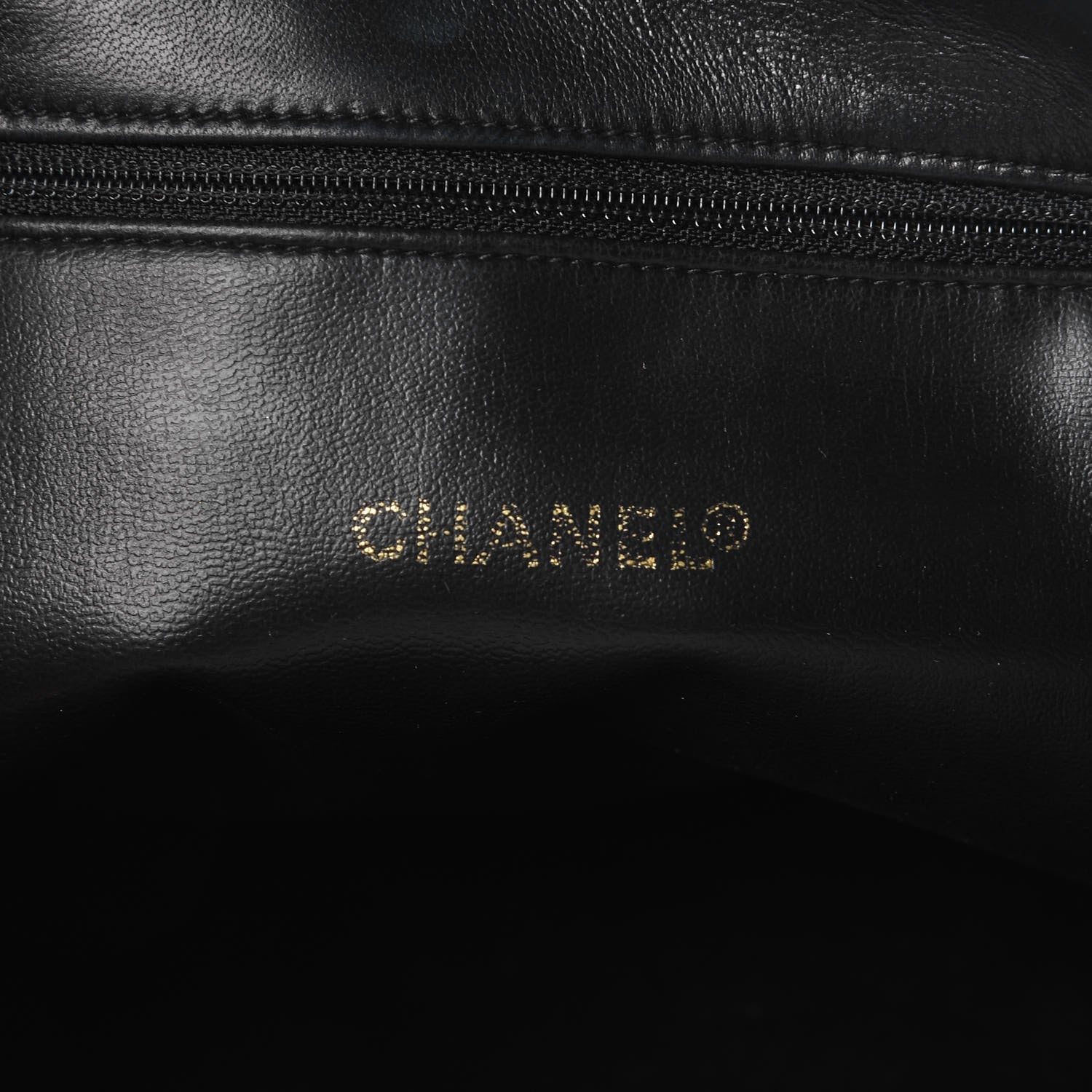 Chanel Lambskin Chevron Quilted Tote Black 6 of 16