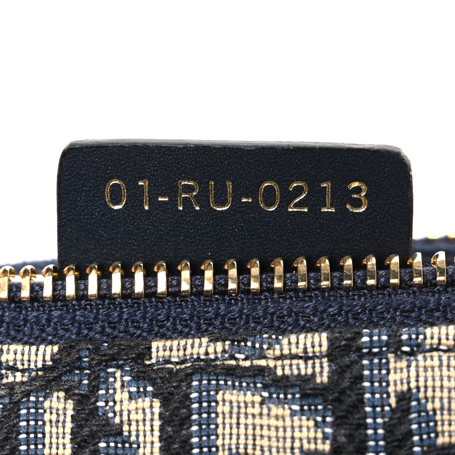 Christian Dior Oblique Dior Club Bag Blue 7 of 10