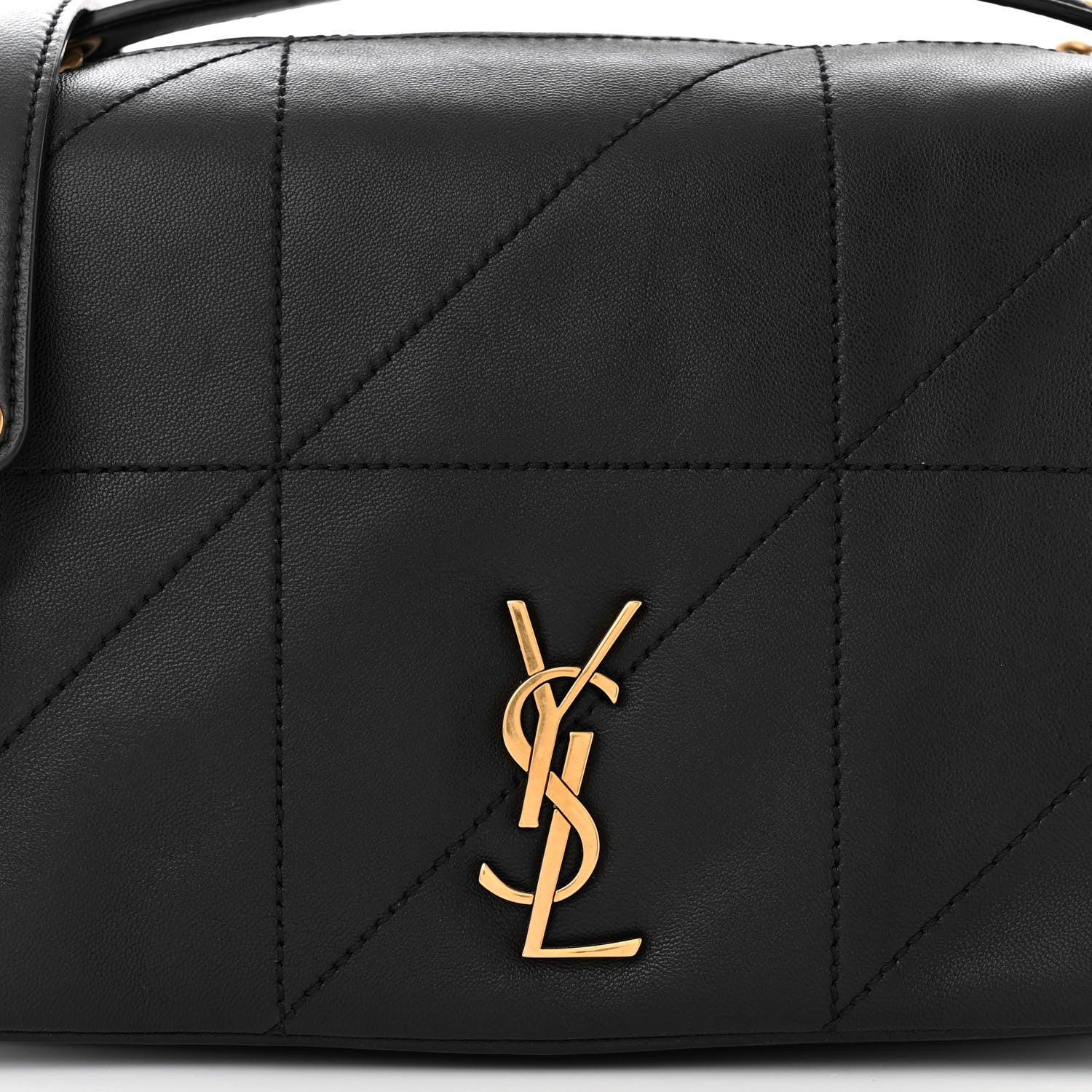 Saint Laurent Lambskin Matelasse Monogram Small Jamie 4.3 Black 8 of 10