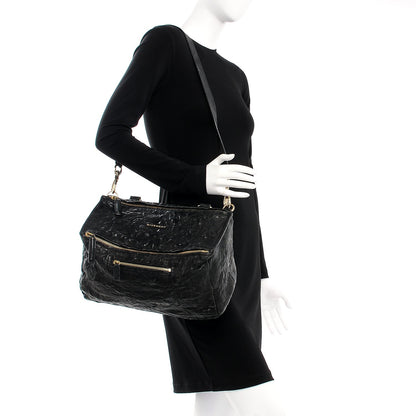 Givenchy Tumbled Sheepskin Medium Pandora Black 2 of 11
