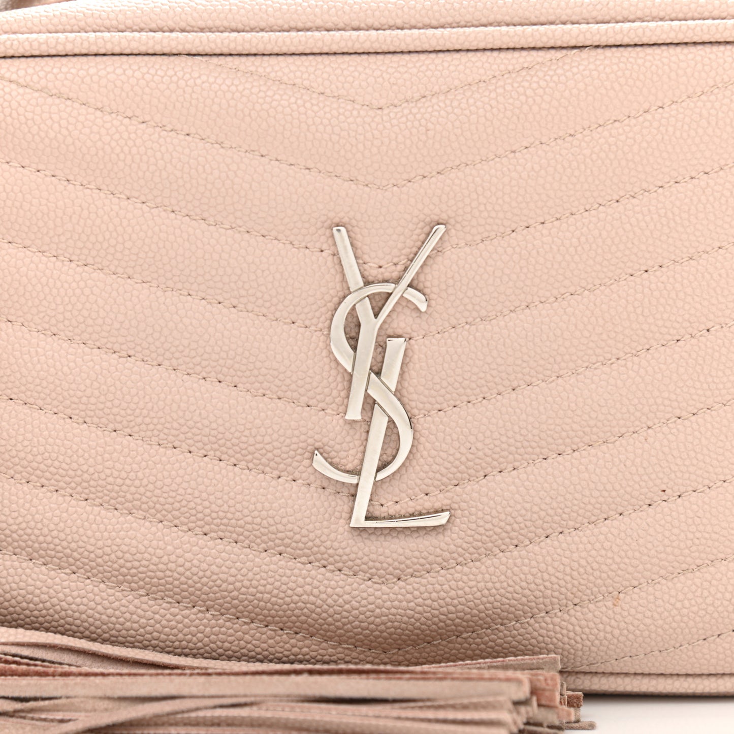 Grain De Poudre Matelasse Monogram Mini Lou Camera Bag Marble Pink