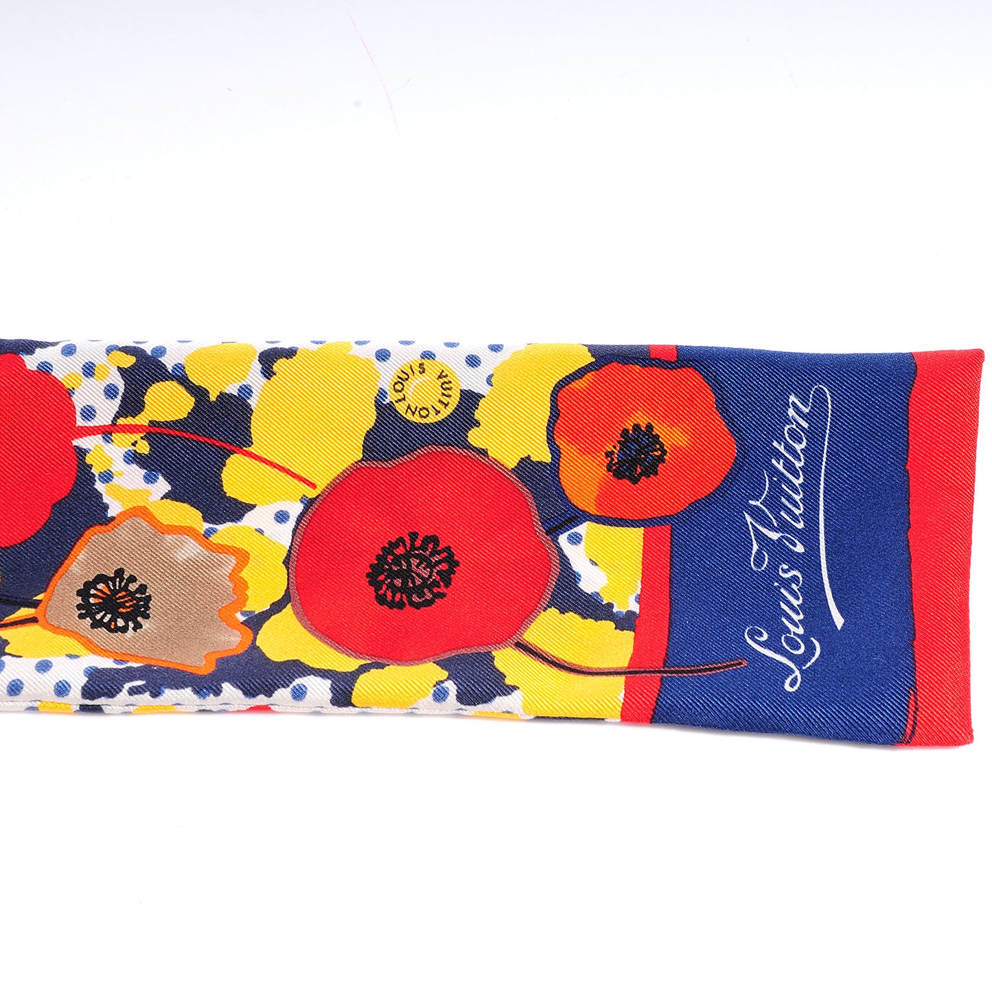 Silk Hibiscus Bandeau Blue