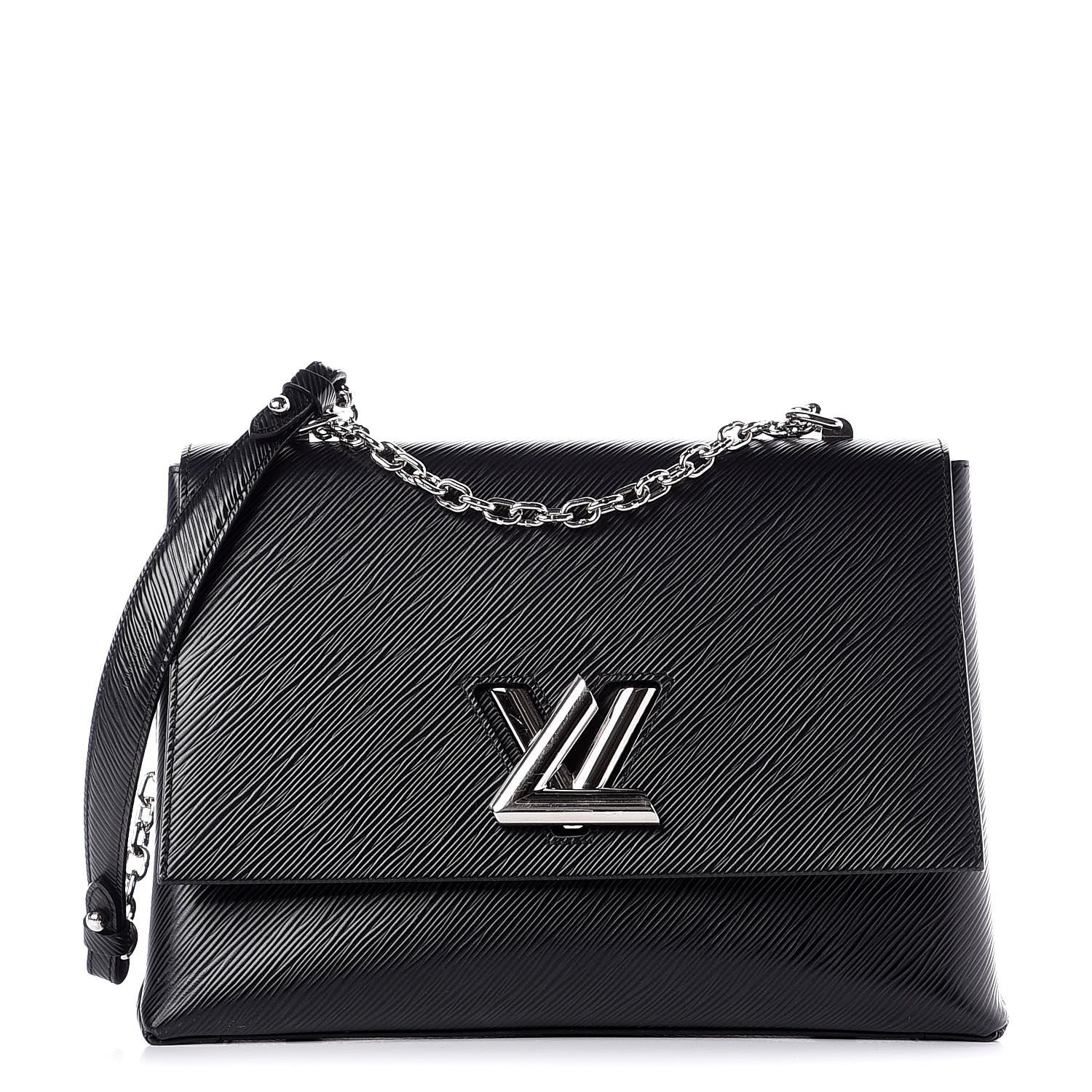 Louis Vuitton Epi Twist Shoulder Bag GM Black 1 of 8
