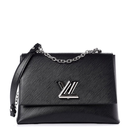 Louis Vuitton Epi Twist Shoulder Bag GM Black 1 of 8