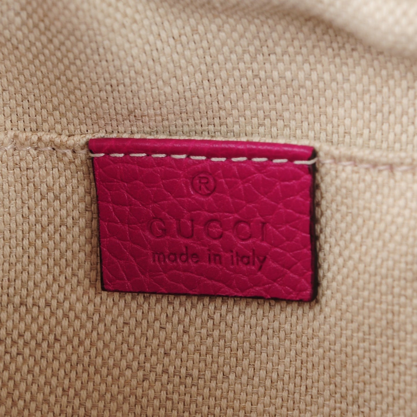 Cellarius Calfskin Small Soho Disco Bag Bright Bouganville