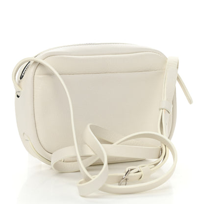 Balenciaga Calfskin Logo XS Everyday Camera Bag White 3 of 11