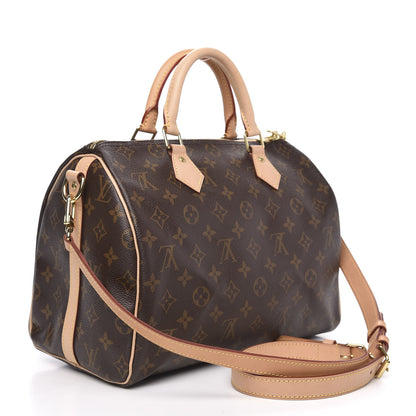 Louis Vuitton Monogram Speedy Bandouliere 30 3 of 11