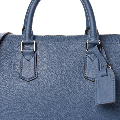 Louis Vuitton Taurillon Victor Briefcase Blue Gris 10 of 10