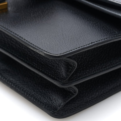 Gucci Calfskin Web Small Dionysus Shoulder Bag Black 9 of 10