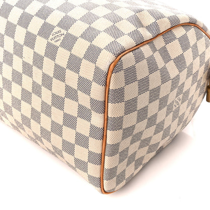 Louis Vuitton Damier Azur Speedy 30 11 of 12