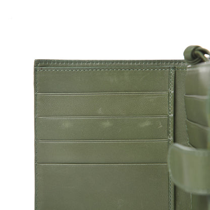 Bottega Veneta Nappa Intrecciato French Flap Wallet Foglia 7 of 10