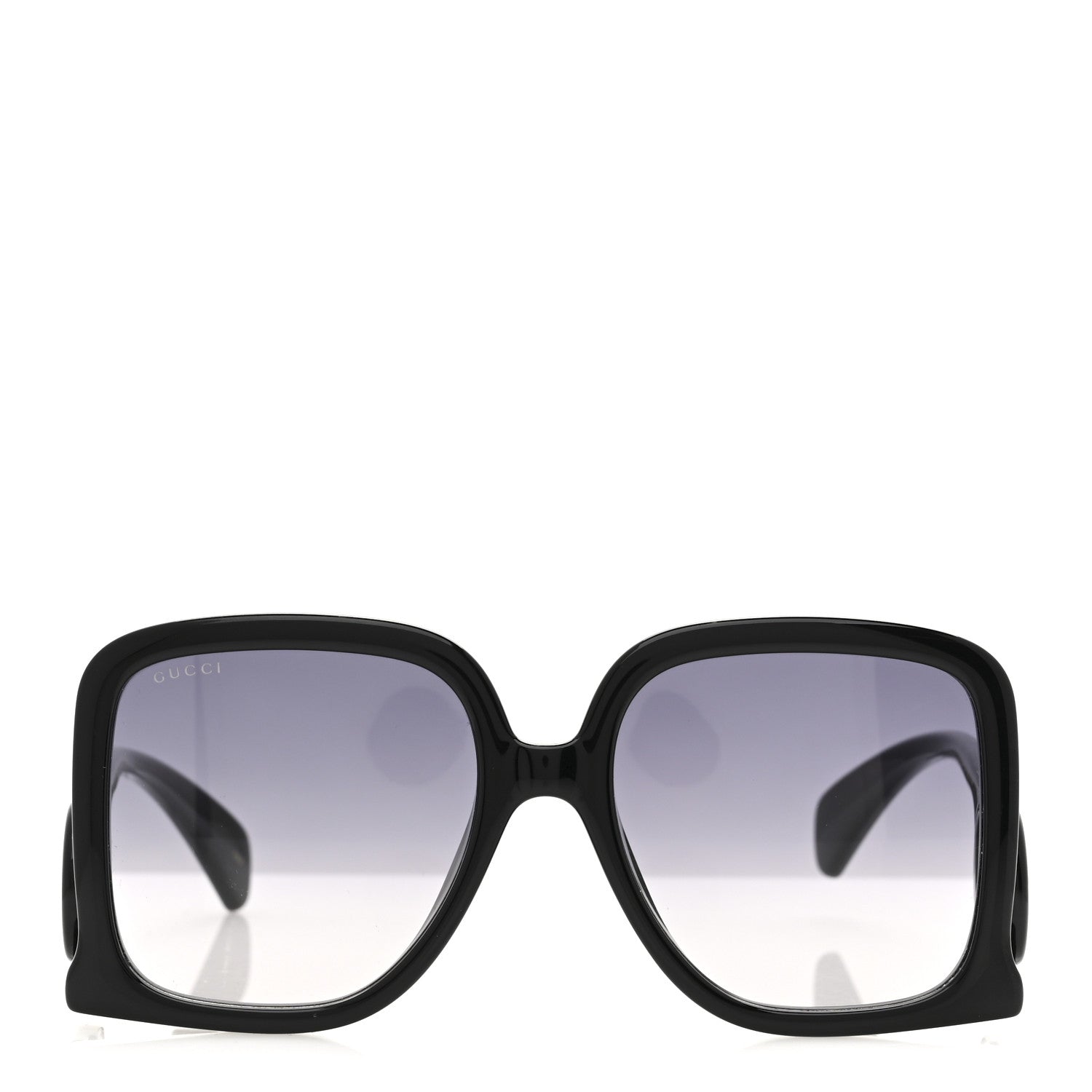 Gucci Acetate Rectangle Frame Sunglasses GG1326S Black 2 of 8