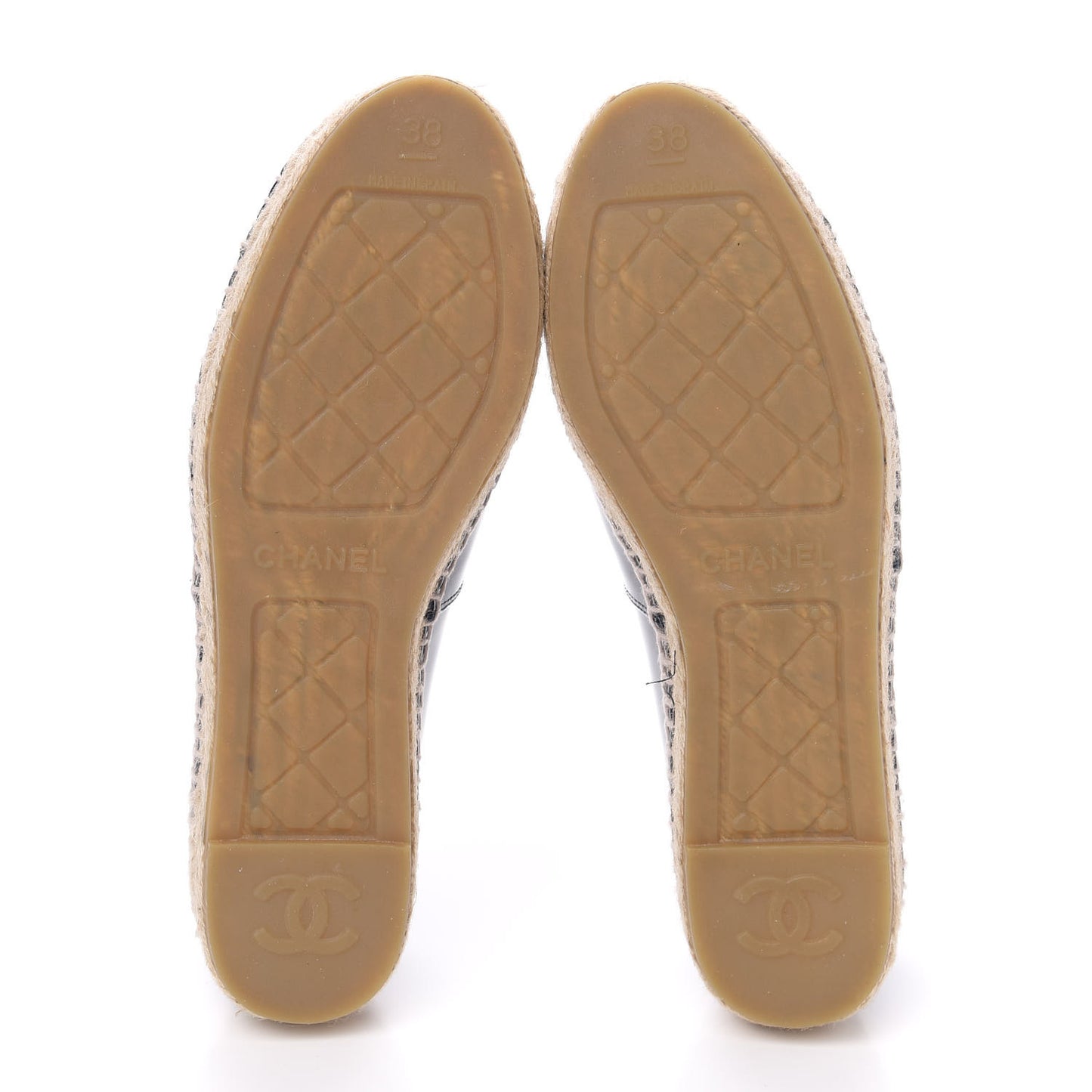 Patent CC Espadrilles 38 Navy