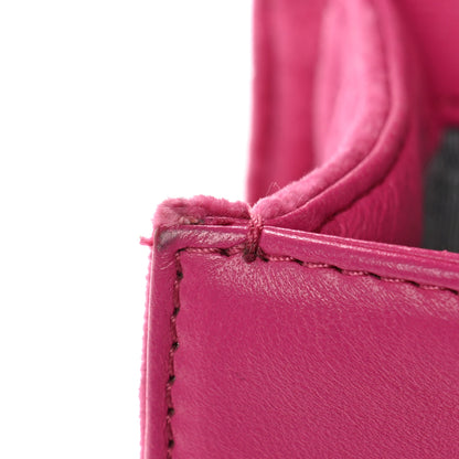 Chanel Velvet Quilted Small Boy Flap Fuchsia 13 of 15