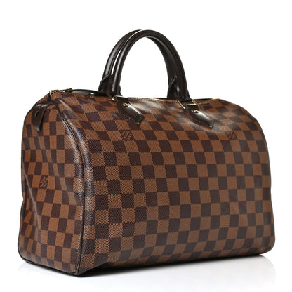 Louis Vuitton Damier Ebene Speedy 30 2 of 7