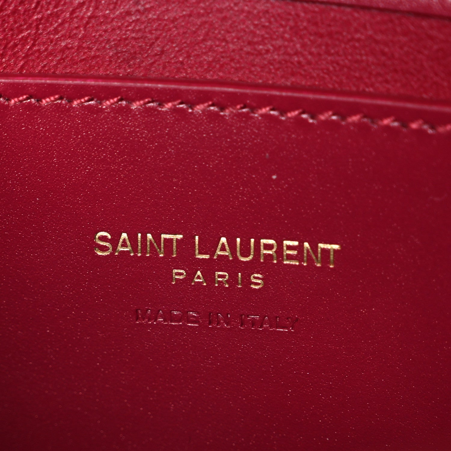 Saint Laurent Box Calfskin Mini Voltaire Shoulder Bag Burgundy 6 of 12